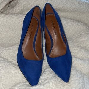 Blue heels